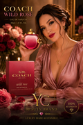 Coach Wild Rose Eau de Parfum 30ml | Romantic Floral Fruity Perfume for Women