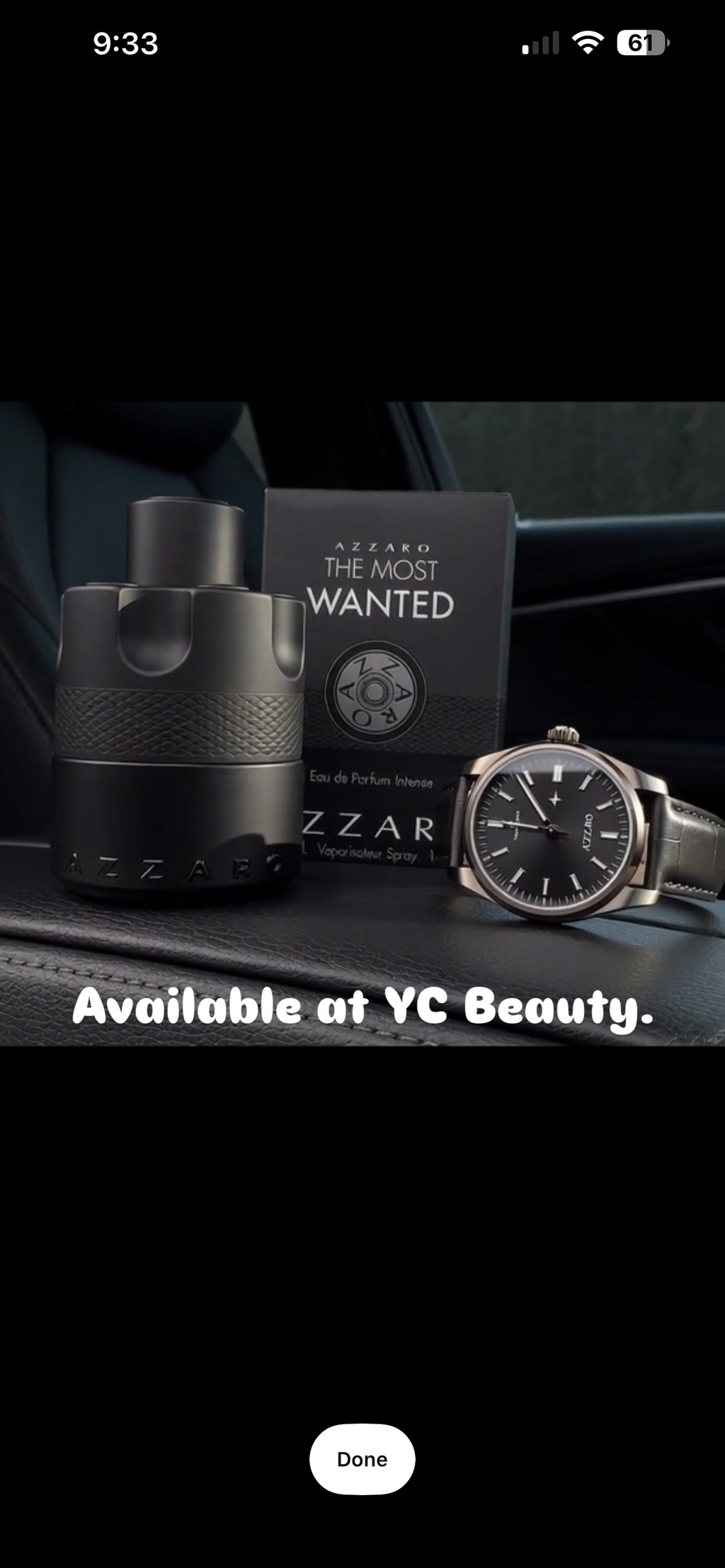 Azzaro The Most Wanted Eau de Parfum Intense 50ml / 1.7 oz Men’s Fragrance
