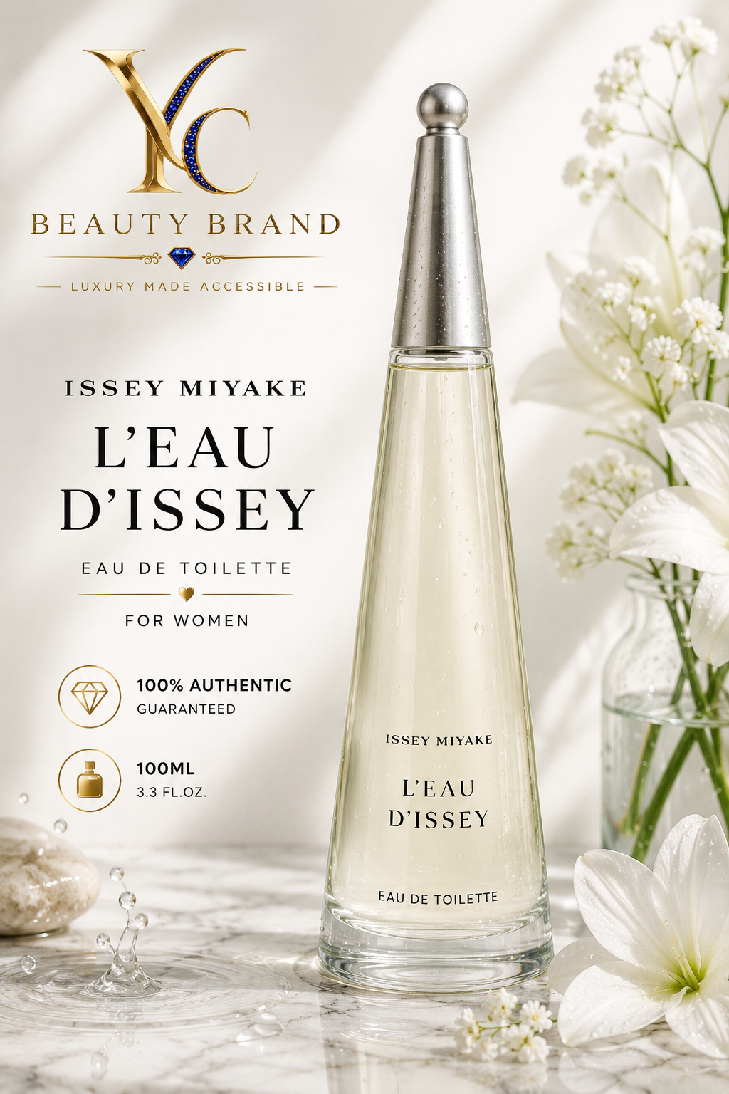 Issey Miyake L’Eau d’Issey Eau de Toilette for Women 100ml / 3.3oz