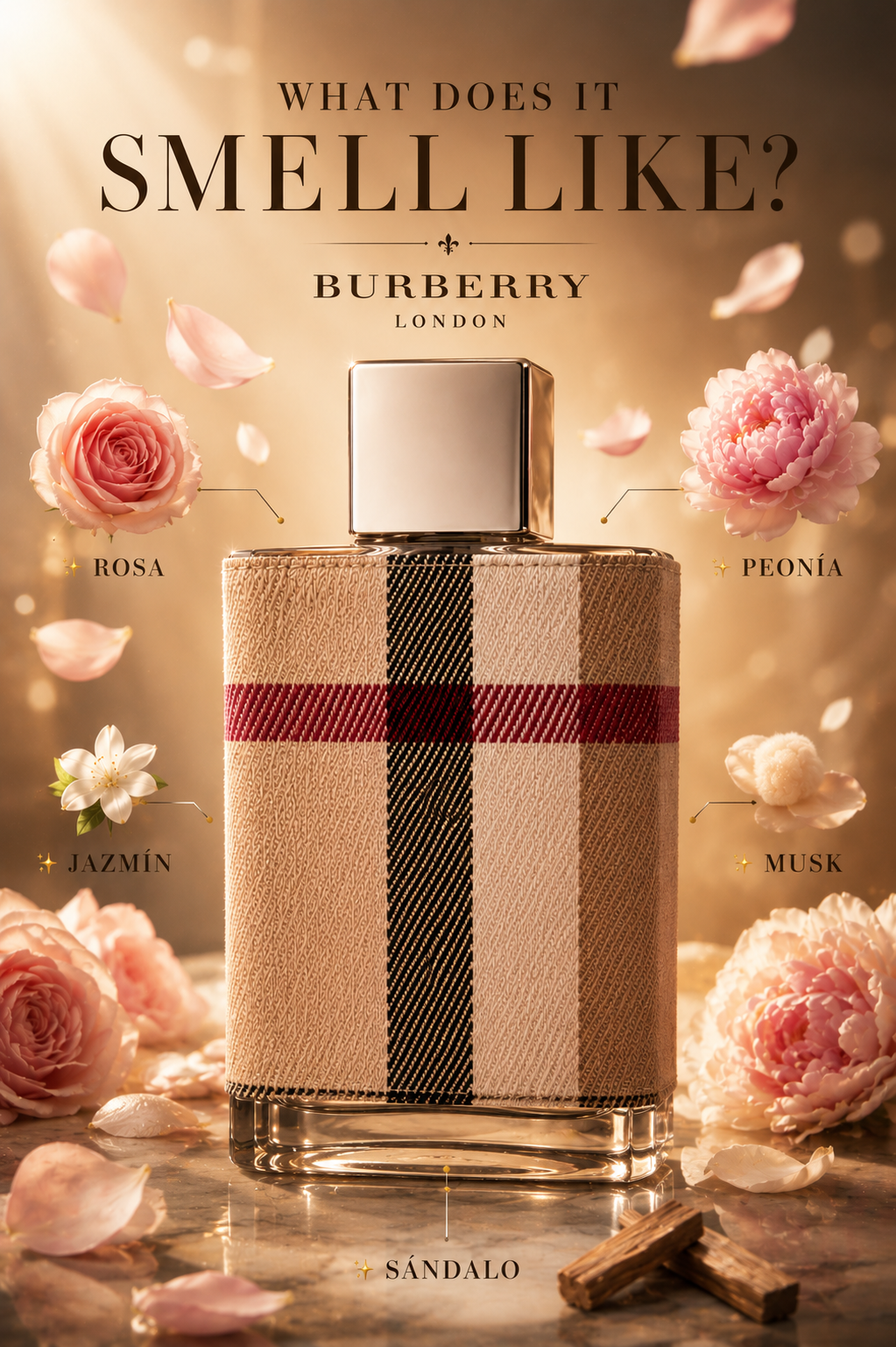Burberry London Eau de Parfum 100ML – Soft Feminine Luxury Fragrance