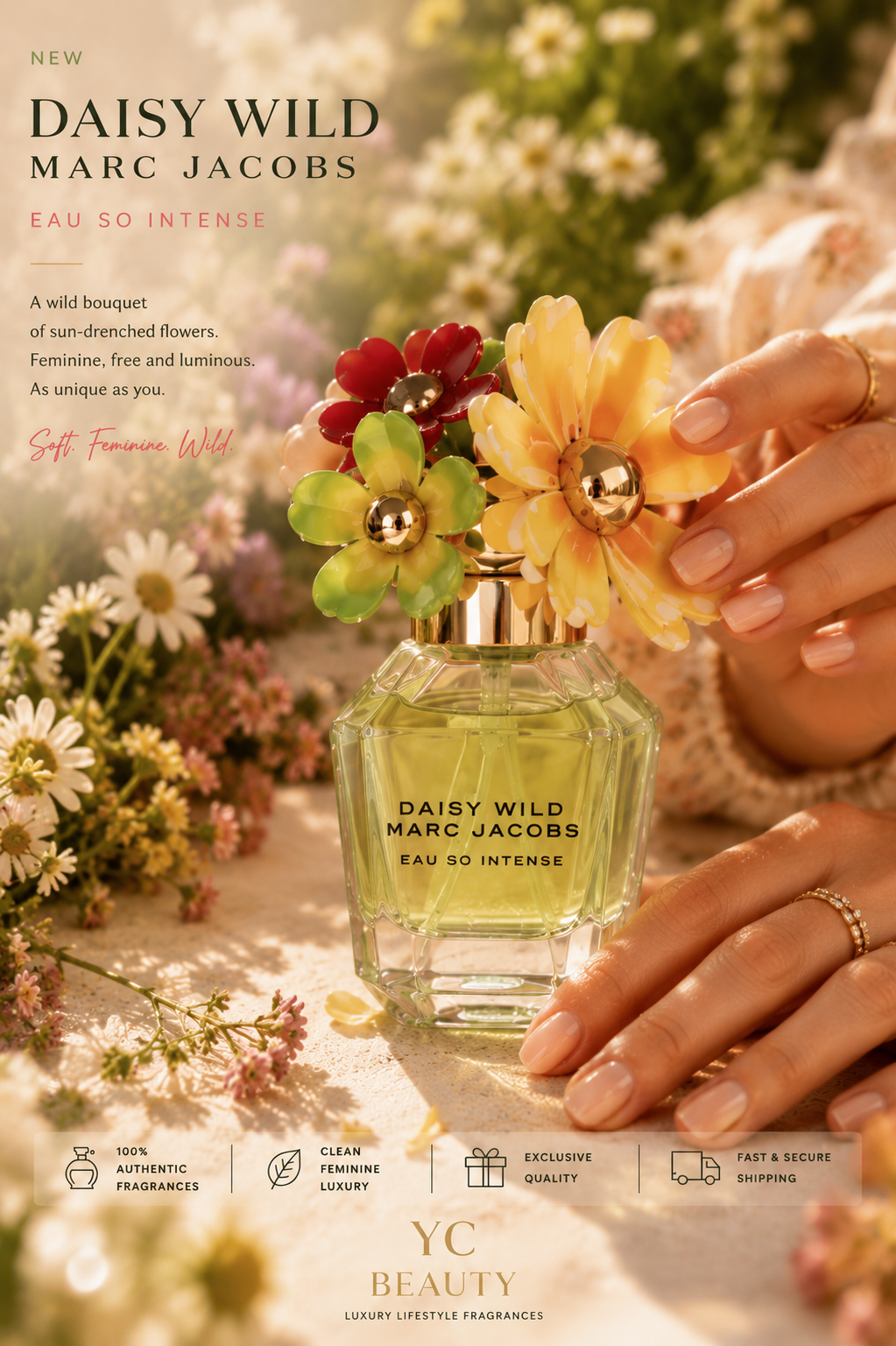 Marc Jacobs Daisy Wild Eau So Intense 50 ML