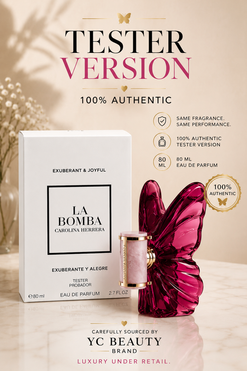 Carolina Herrera La Bomba Eau de Parfum 80ml (Tester) | Joyful, Feminine & Playful Fragrance