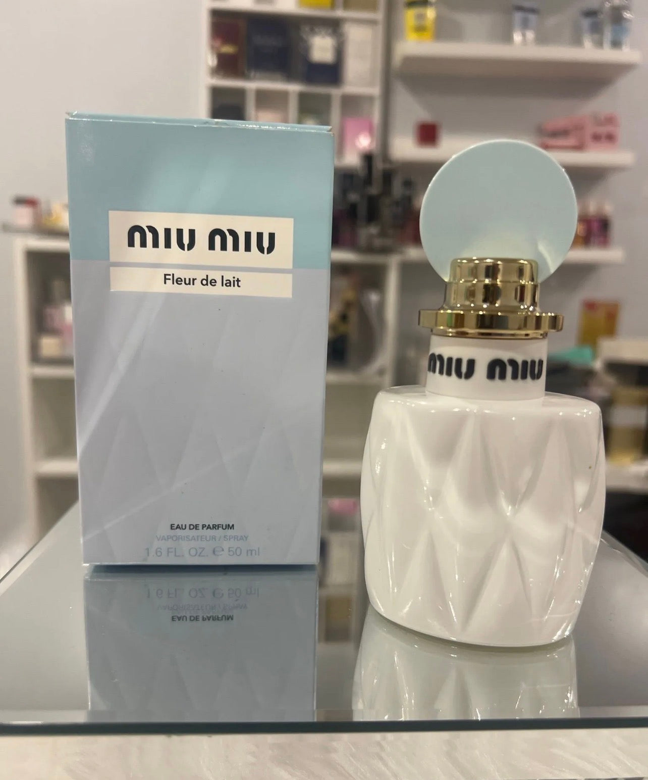 Miu Miu Fleur de Lait Eau de Parfum 50ml | Women’s Luxury Fragrance