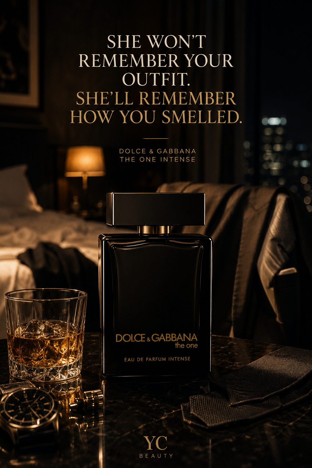 Dolce & Gabbana The One Eau de Parfum Intense 100ml | Dark Masculine Luxury Fragrance