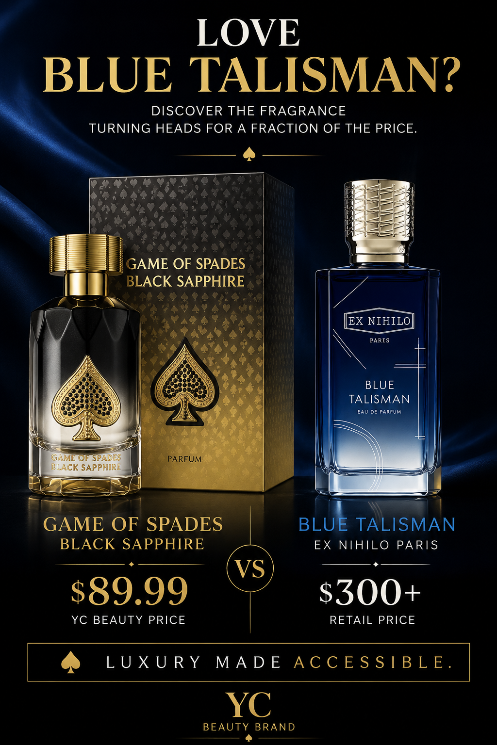 Game of Spades Black Sapphire Parfum 100ml