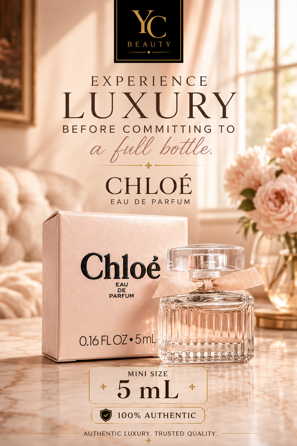 Chloé Eau de Parfum Mini 5ml – Luxury Women’s Perfume | Try Before You Buy