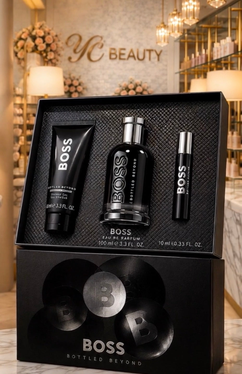 Hugo Boos Bottled Beyond Eau de Parfum Gift set 100 Ml