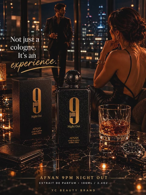 Afnan 9PM Night Out Extrait De Parfum 100ML | Luxury Men’s Fragrance